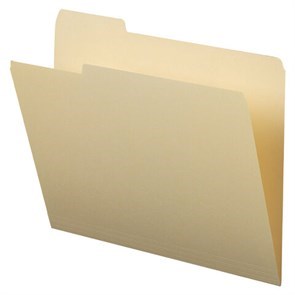 Папки-разделители для подвесных картотек