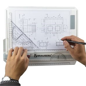 Доски для черчения и рейсшины