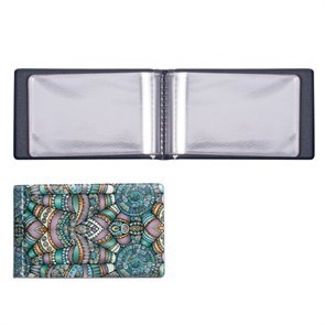 Визитницы и кредитницы однорядные карманные