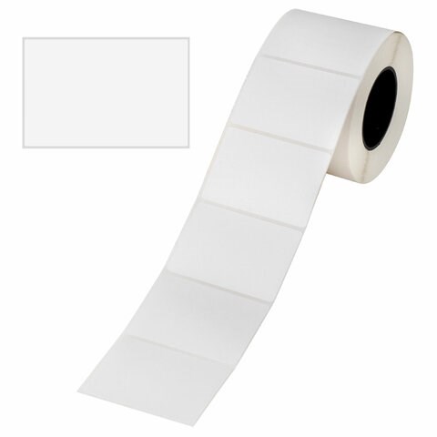 Этикетка ТермоЭко (58х40 мм), 700 этикеток в ролике, УДАЛЯЕМЫЙ КЛЕЙ, светостойкость до 2 месяцев, 115616 115616