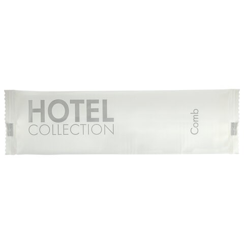 Расчёска КОМПЛЕКТ 500 шт., HOTEL COLLECTION, саше, флоупак, 2000319/1 608047