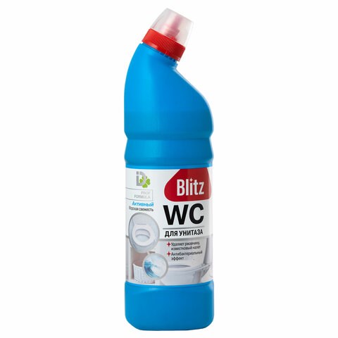 Средство для уборки туалета 750г BLITZ "Морская свежесть", 8000020 701104