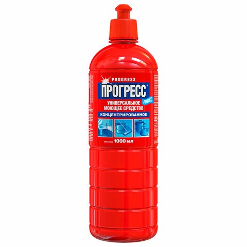 Средство моющее универсальное 1 л, ПРОГРЕСС "Люкс", пуш-пул, М07-1 603646