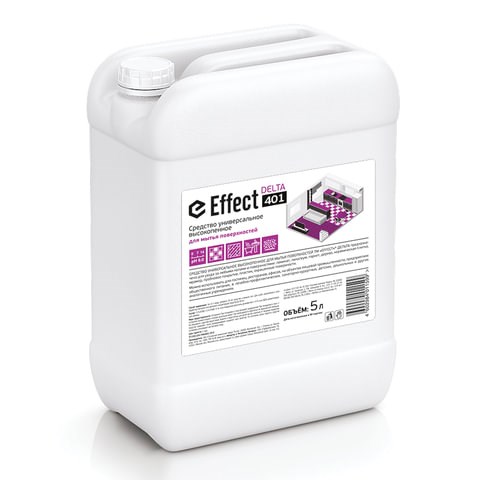 Чистящее средство 5 кг, EFFECT "Delta 401", высокопенное, универсальное, для мытья поверхностей, 26002 604215