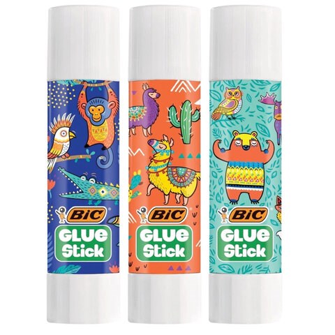 Клей-карандаш BIC "ECOlutions", 8 г, обесцвечивающийся после высыхания, 514784 273085
