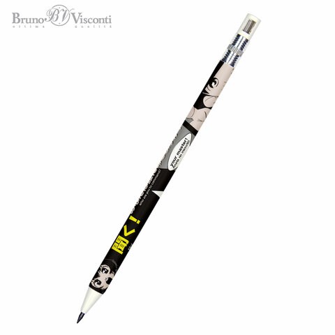 Карандаш механический цанговый с точилкой 2 мм, BRUNO VISCONTI "FunGraphix", Manga Anime 1, 21-0041/26 182051
