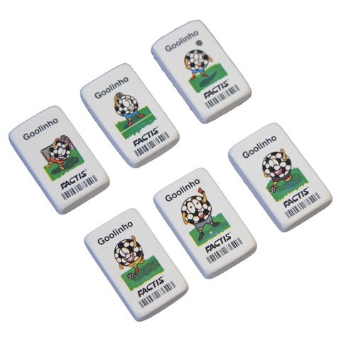 Ластик FACTIS Goolinho (Испания), 40х24х10 мм, белый, прямоугольный, CNF36F 227992