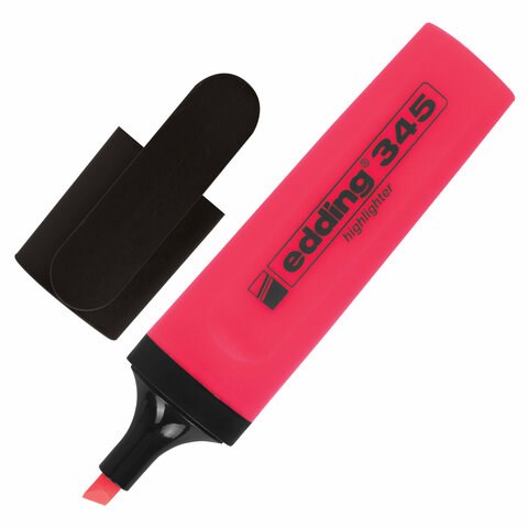 Текстовыделитель EDDING "345", КРАСНЫЙ, линия 2-5 мм, E-345/2 150703