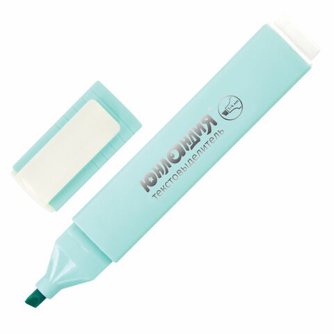 Текстовыделитель ЮНЛАНДИЯ "COLORSTAR PASTEL", БИРЮЗОВЫЙ, линия 1-4 мм, 151713 151713