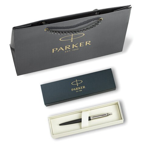Ручка шариковая PARKER "Jotter Core Bond Street Black", пакет, 880893 880893