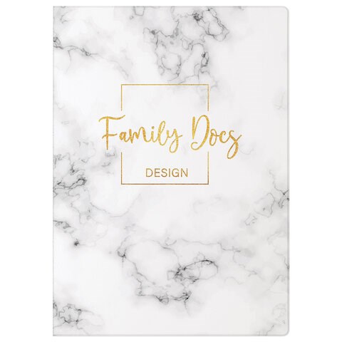Папка-органайзер семейная для 4-х комплектов документов "Marble 1", А4, цветной принт, STAFF, 238339 238339