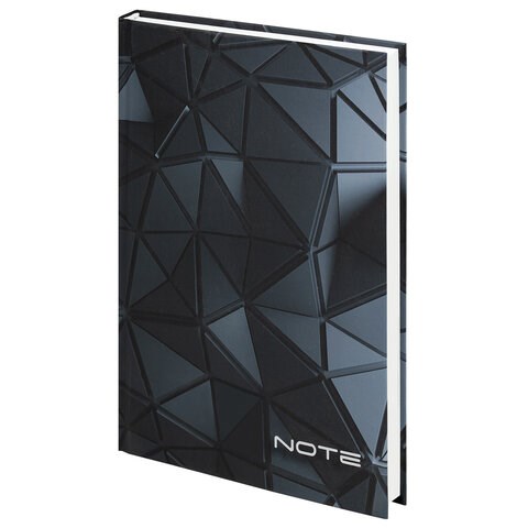 Ежедневник недатированный А5 (145х215 мм), ламинированная обложка, 128 л., STAFF, "3D Triangles", 113527 113527