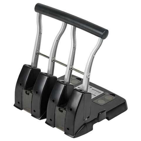Дырокол на 4 отверстия металлический МОЩНЫЙ BRAUBERG "Heavy Duty Extra", до 150 л., 270555 270555