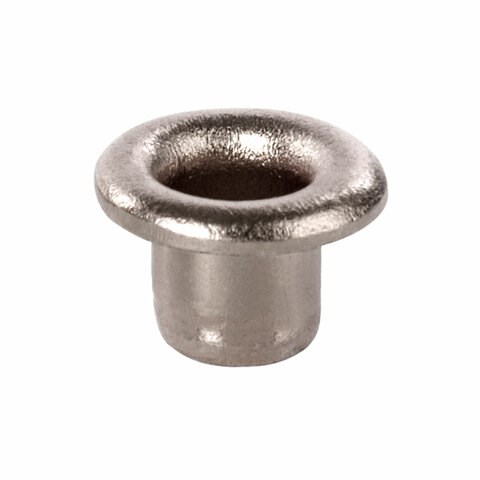 Люверсы серебристые КОМПЛЕКТ 250 шт., внутренний диаметр 4,8 мм, длина 4,6 мм, BRAUBERG, 272765 272765