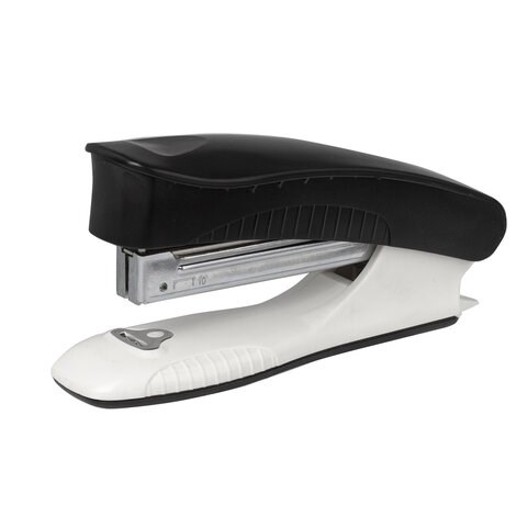 Степлер №10 BRAUBERG "METROPOLIS", до 20 листов, с антистеплером, черный, 228750 228750