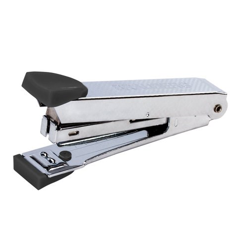 Степлер №10 металлический BRAUBERG "Classic-M", до 15 листов, с антистеплером, черный, 227626 227626