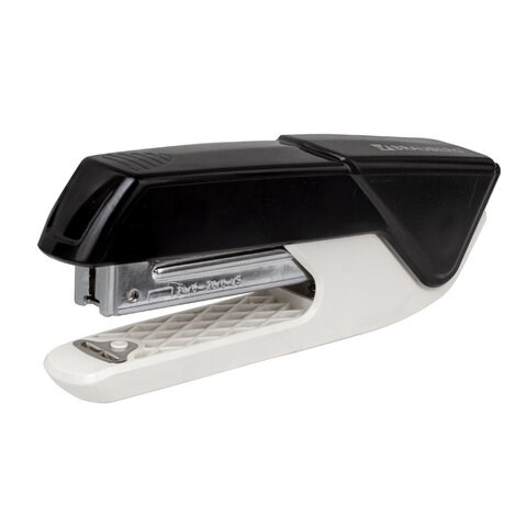 Степлер №24/6, 26/6 BRAUBERG "ADVANCED", до 20 листов, с антистеплером, черный, 228748 228748