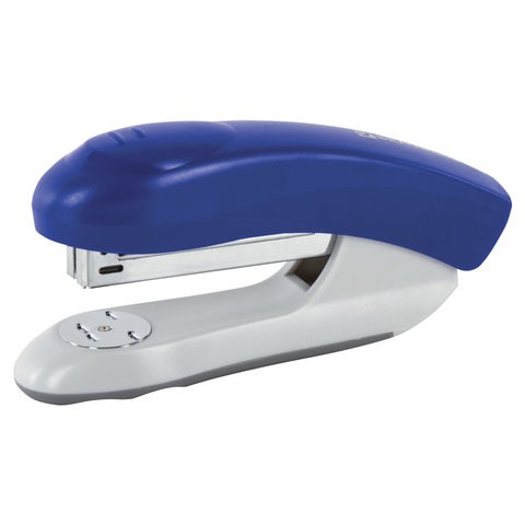 Степлер №24/6, 26/6 BRAUBERG "Original", до 25 листов, синий, 222534 222534