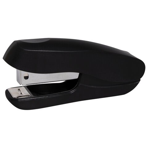 Степлер №24/6, 26/6 STAFF "EVERYDAY", до 20 листов, черный, 228739 228739