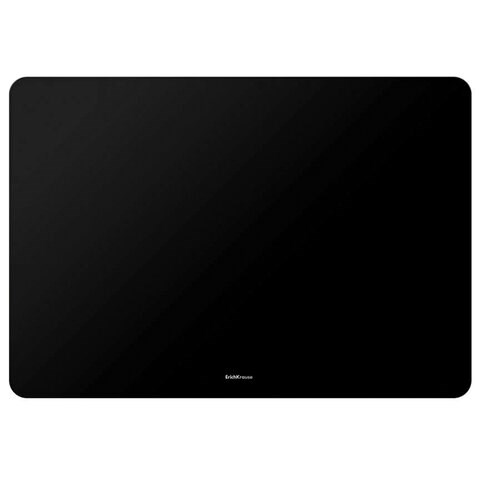 Коврик-подкладка настольный ERICH KRAUSE "Matt Total Black", A2 (590х420 мм), черный, 61240 238724