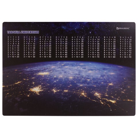 Настольное покрытие BRAUBERG, А3+, пластик, 46x33 см, "Space", 270402 270402