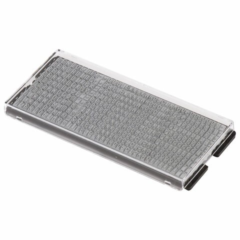 Касса русских букв и цифр универсальная, для самонаборных печатей и штампов GRM, 390 символов, шрифт 3,1 мм и 2,8 мм, 106008000 237731