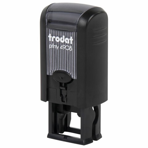 Оснастка для штампа, размер оттиска 15х7 мм, синий, TRODAT 4908 P3, подушка в комплекте, 95114 238361