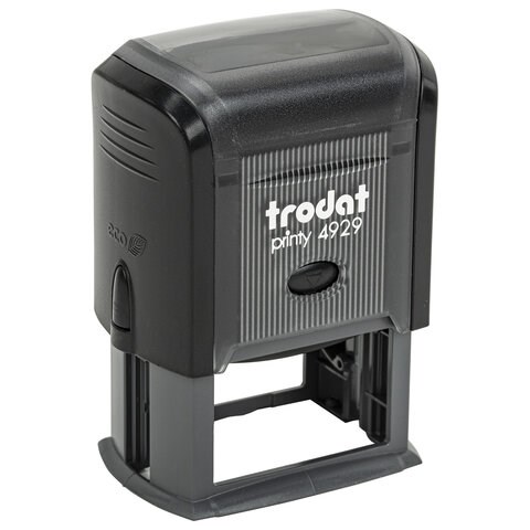 Оснастка для штампа, размер оттиска 50х30 мм, синий, TRODAT 4929, подушка в комплекте, 53063 236816