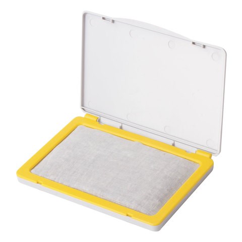 Штемпельная подушка BRAUBERG, 120х90 мм (рабочая поверхность 105х65 мм), неокрашенная, 236870 236870