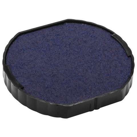 Подушка сменная STAFF, D=40 мм, для самонаборных печатей "Printer 8010", "8015", "8020", синяя, 237441 237441