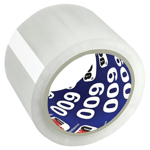 Клейкая лента упаковочная 72 мм х 66 м, прозрачная, толщина 45 микрон, UNIBOB, 29357 221686