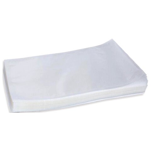 Пакеты вакуумные для продуктов (пром. вакууматоры) 110x160, КОМПЛЕКТ 200 шт., PET/PE, 607699 607699