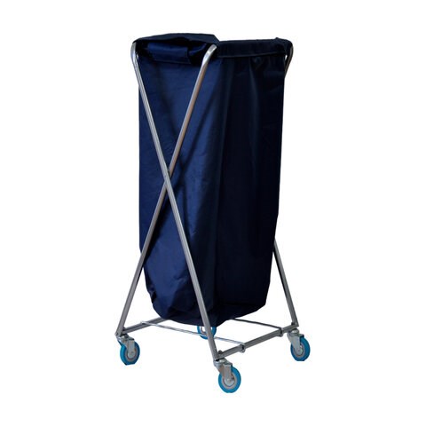 Тележка уборочная Eco-Force HOTEL (отель, кафе, столовые, офис) бельё/мусор, держатель для мешка, мешок, 26EF/5 609753