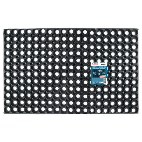 Коврик входной резиновый грязесборный ячеистый, 40х60 см, толщина 16 мм, LAIMA EXPERT, 607810 607810
