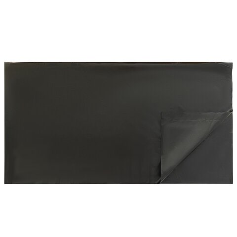 Мешки для мусора 240 л, черные, в пачке 50 штук, прочные, ПВД 43 мкм, 100х140 см, 608329 608329