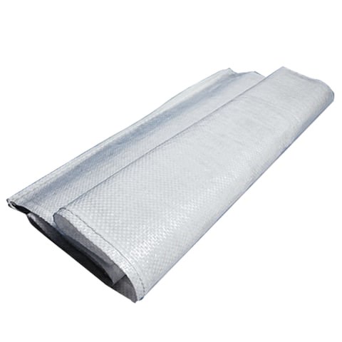 Мешки полипропиленовые до 50 кг, комплект 100 шт., 105х55 см, вес 72 г, широкого спектра применения, белые, 601910 601910