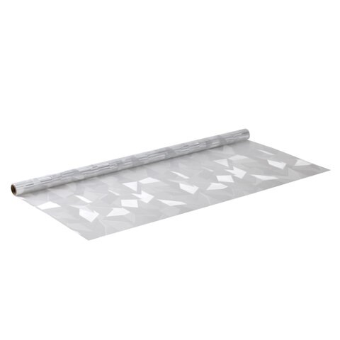 Пленка на окно самоклеящаяся статическая БЕЗ КЛЕЯ солнцезащитная 75х150 см "Льдины" DASWERK, 608589 608589