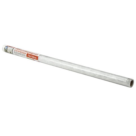 Пленка на окно самоклеящаяся статическая БЕЗ КЛЕЯ солнцезащитная 75х150 см "Пух" DASWERK, 608590 608590