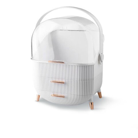 Органайзер (бьюти бокс) для хранения косметики, духов, мелочей, STYLE, 34х19х28,5 см, DASWERK, 608473 608473