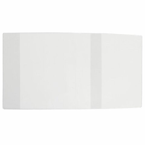 Обложка ПВХ для тетрадей и прописей Горецкого, ПЛОТНАЯ, 100 мкм, 243х455 мм, универсальная, прозрачная, ПИФАГОР, 229315 229315