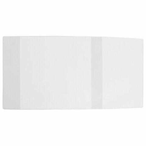 Обложка ПП для рабочих тетрадей и прописей, 70 мкм, 220х460 мм, универсальная, прозрачная, ПИФАГОР, 229345 229345