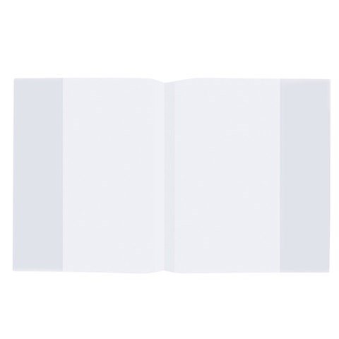 Обложка ПП для тетрадей и дневников, 35 мкм, 210х350 мм, прозрачная, ПИФАГОР, 225182 225182