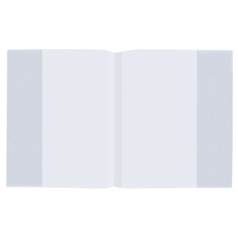 Обложка ПЭ для тетрадей и дневников, 40 мкм, 210х350 мм, прозрачная, ПИФАГОР, 227421 227421