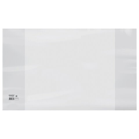 Обложка ПЭ со штрихкодом для дневников и учебников младших классов МАЛОГО ФОРМАТА, ПЛОТНАЯ, 140 мкм, 225х355 мм, прозрачная, ПИФАГОР, 229374 229374