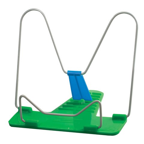 Подставка для книг и учебников ПИФАГОР КЛАССИК, пластик / металл, ассорти, европодвес, 230397 230397