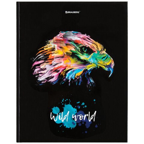 Дневник 5-11 класс 48 л., твердый, BRAUBERG, глянцевая ламинация, с подсказом, "Eagle", 106388 106388