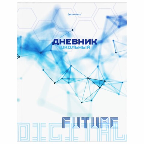Дневник 1-11 класс 40 л., твердый, BRAUBERG, глянцевая ламинация, "Internet", 106856 106856