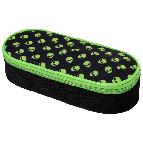 Пенал-футляр BRAUBERG, 1 отделение, органайзер, полиэстер, 22x9x5 см, "Alienation", 271586 271586