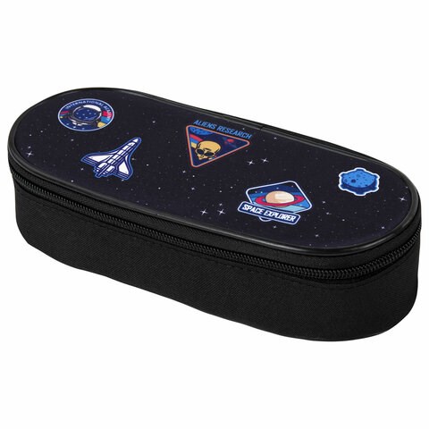 Пенал-футляр BRAUBERG, 1 отделение, органайзер, полиэстер, 22x9х5 см, "Open space", 272313 272313