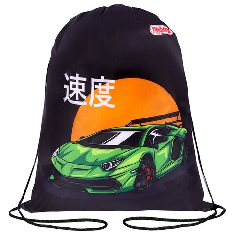 Мешок для обуви ПИФАГОР, 1 отделение, 42х34 см, "Dive into drive", 272388 272388